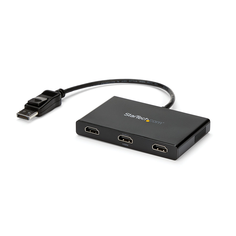You Recently Viewed StarTech MSTDP123HD 3-Port Multi Monitor Adapter - DisplayPort 1.2 to 3x HDMI MST Hub Image